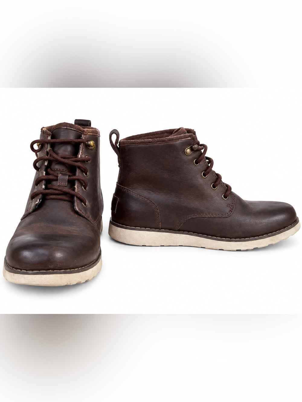 UGG Cason Waterproof Leather Brown Boot